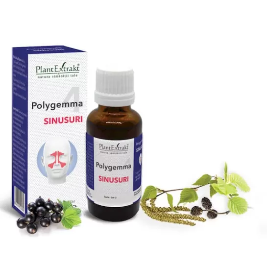 Polygemma 4, Sinusuri, 30ml, PlantExtrakt