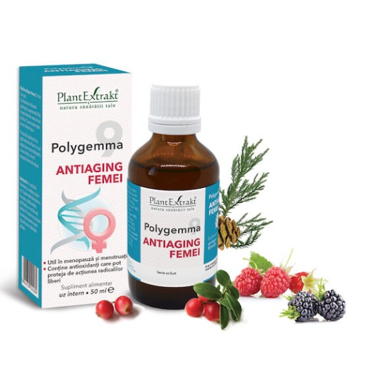 Polygemma 9, Femei 50+, 50ml, PlantExtrakt