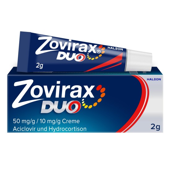 Zovirax Duo 50mg/10mg/g, crema 2g, Haleon