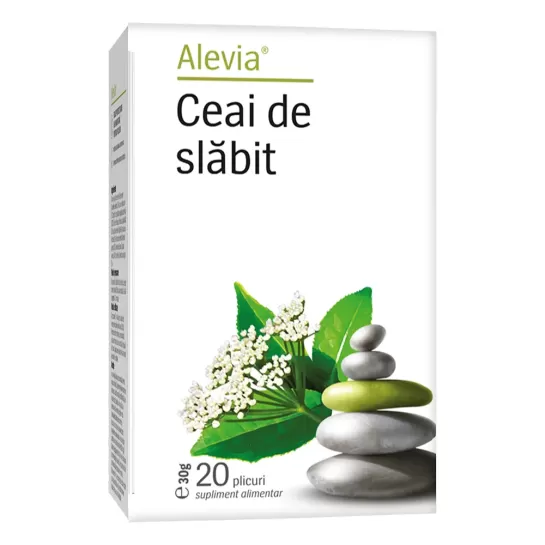 Ceai de slabit, 20 plicuri, Alevia