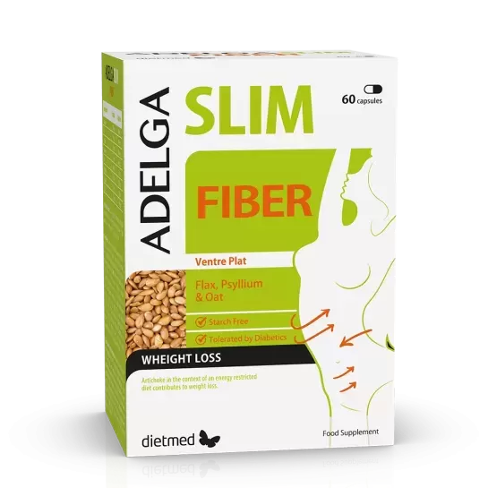 Adelga Slim Fiber, 60 capsule, Dietmed