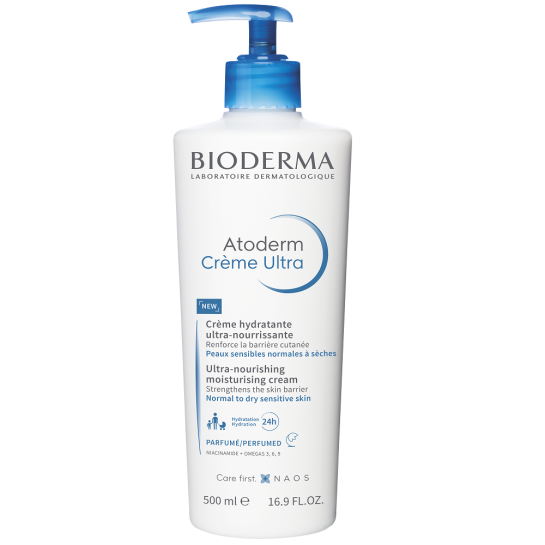 Atoderm Ultra, crema hidratanta cu parfum, 500ml, Bioderma