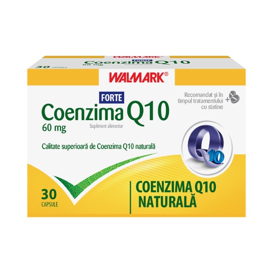 Coenzima Q10 Forte, 60mg, 30 capsule, Walmark