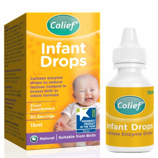 Colief picaturi cu lactaza Infant Drops, 15ml