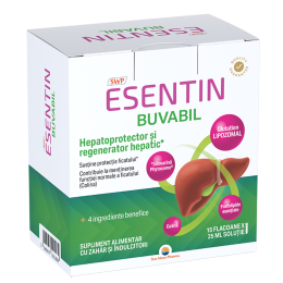 Esentin Buvabil, 15 flacoane x 25ml, Sun Wave Pharma