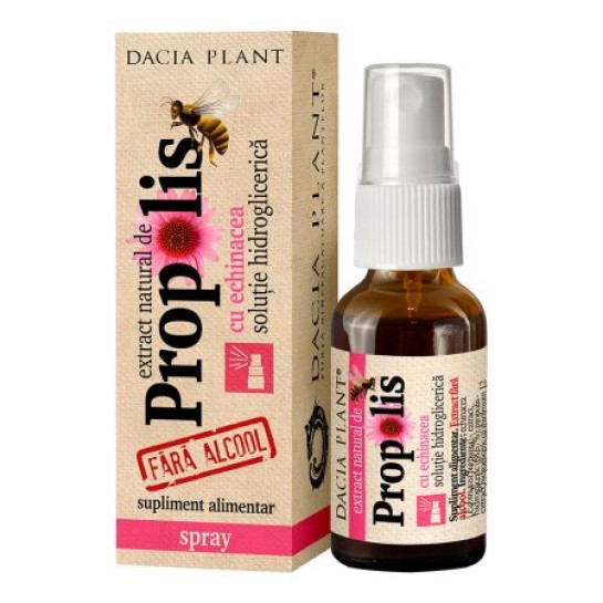 Propolis cu echinaceea fara alcool, spray 200ml, Dacia Plant
