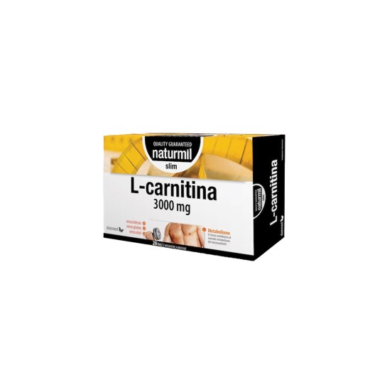 L-Carnitina Slim, 3000mg, 20x15ml, Naturmil