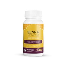 Senna laxativ natural, 30 capsule, Nutrific