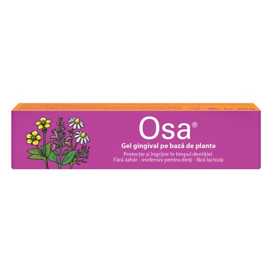 Osa Gel Gingival pe Baza de Plante, 20g, Dr. A. & L. Schmidgall
