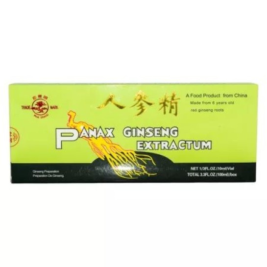 Panax Ginseng Extractum, 10 fiole x 10ml, Sanye