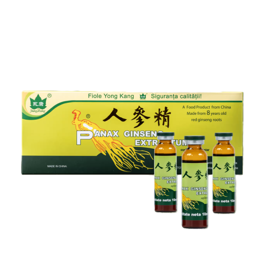 Panax Ginseng Extractum, 10 fiole, Yongkang