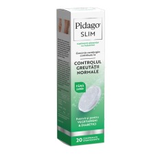 Pidago Slim, 20 comprimate efervescente, Fiterman Pharma