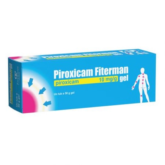 Piroxicam gel, 10mg/g, 50g, Fiterman 