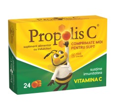 Propolis C, 24 comprimate moi pentru supt, Fiterman Pharma