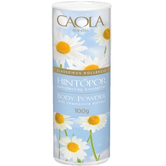 Caola pudra talc cu musetel, 100g
