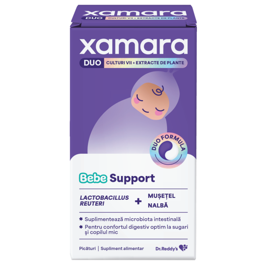 Xamara Duo Bebe support picaturi, 14ml, Dr. Reddys