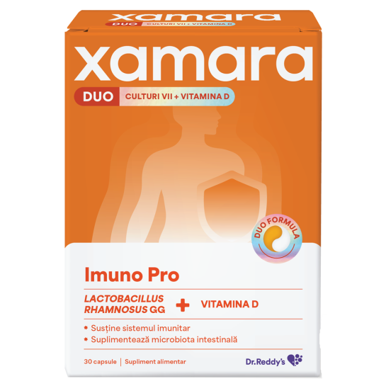 Xamara Duo Imuno Pro, 30 capsule, Dr. Reddys