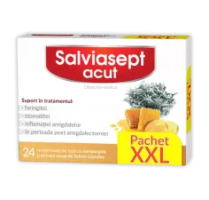 Salviasept acut 24 comprimate, pachet XXL Natur Produkt