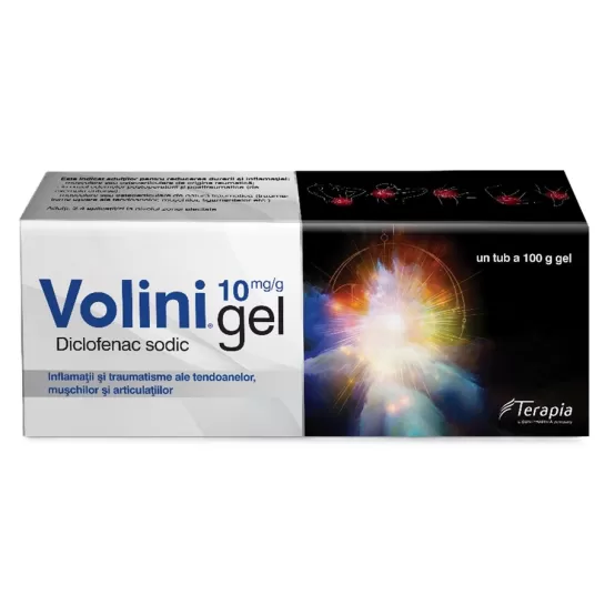 Volini 10mg/g, gel 100g, Terapia