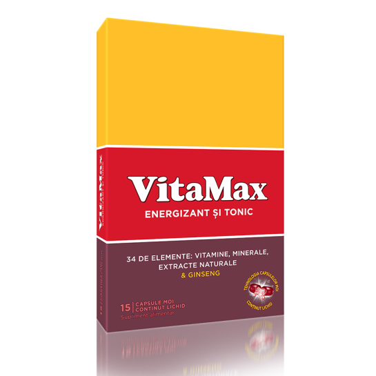 Vitamax, 15 capsule moi, Omega Pharma