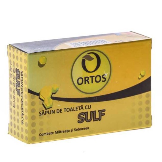 Sapun cu Sulf, 100g, Ortos