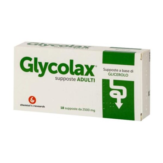 Glycolax, supozitoare adulti, 18 bucati, Chemist's Research