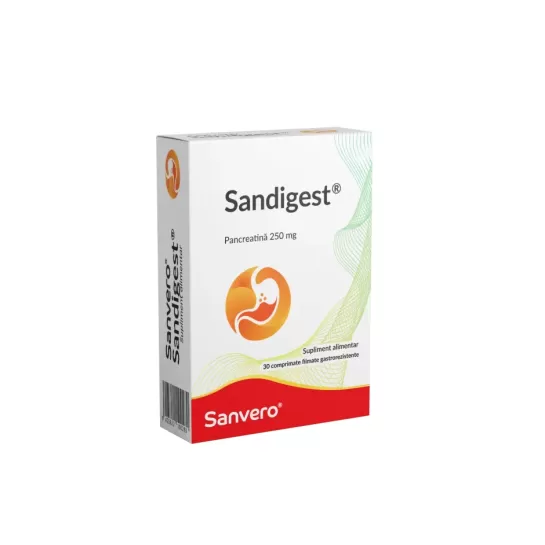 Sandigest, 30 comprimate, Sanvero