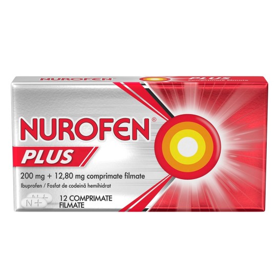 Nurofen Plus, 12 comprimate, Reckitt Benckiser