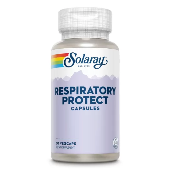 Respiratory Protect Capsules Solaray, 30 capsule, Secom