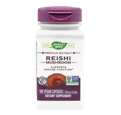 Reishi Natures Way, 100 capsule, Secom