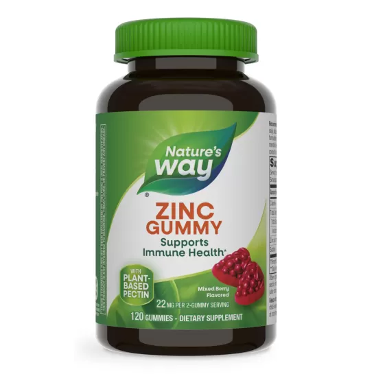 Zinc Gummy 22mg, 120 jeleuri, Secom