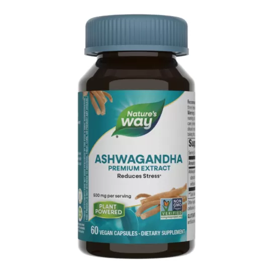 Ashwagandha SE Nature's Way, 500mg, 60 capsule, Secom 
