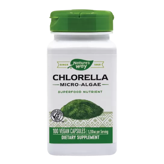 Chlorella Micro-algae 410mg Nature's Way, 100 capsule, Secom 