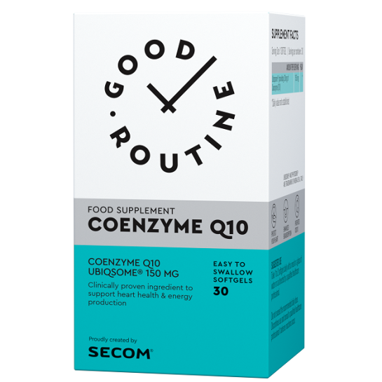Coenzima Q10, 30 capsule moi, Good Routine, Secom