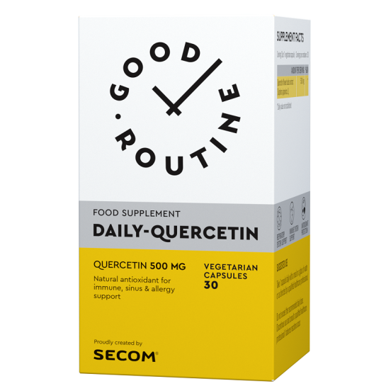 Daily Quercetin 500mg Good Routine, 30 capsule, Secom 