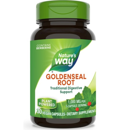 Goldenseal Root Natures Way, 30 capsule, Secom
