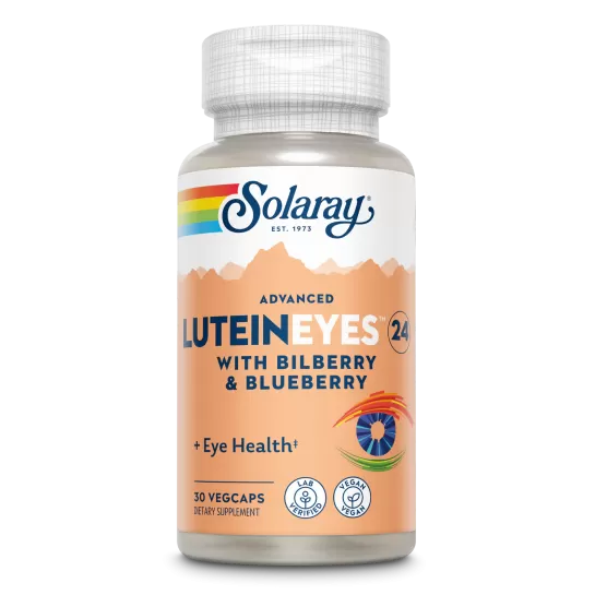 Lutein Eyes Advanced Solaray, 30 capsule, Secom