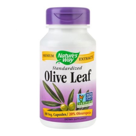 Olive Leaf 20% SE Nature's Way, 60capsule, Secom 