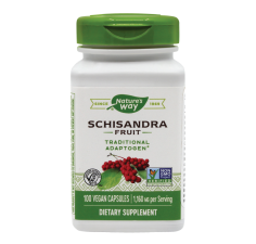 Schizandra Fruit Natures Way, 100 capsule, Secom