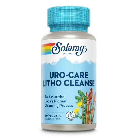 Uro-Care Litho Cleanse Solaray, 60 capsule, Secom