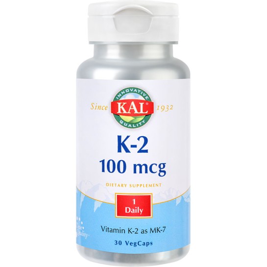 Vitamina K2 100 mcg Kal, 30 capsule, Secom 