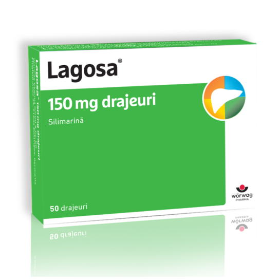 Lagosa, 150mg, 50 drajeuri, Worwag Pharma