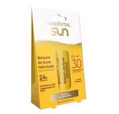 Balsam de buze hidratant Sun, SPF30, 5.7ml, Gerovital