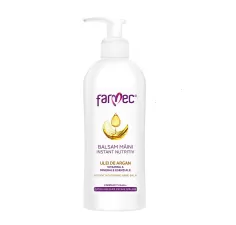 Balsam pentru maini cu ulei de argan Instant Nutritiv, 150ml, Farmec 