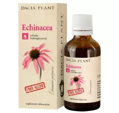 Tinctura echinaceea fara alcool, 50ml, Dacia Plant