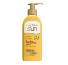 Emulsie hidratanta pentru plaja cu SPF30 Sun, 200ml, Gerovital