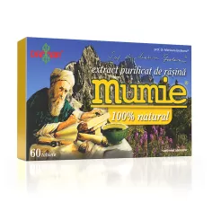 Mumie extract purificat de rasina, 60 capsule, Damar