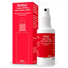 Octizy 1mg/g+20 mg/g spray, 100ml, Egis