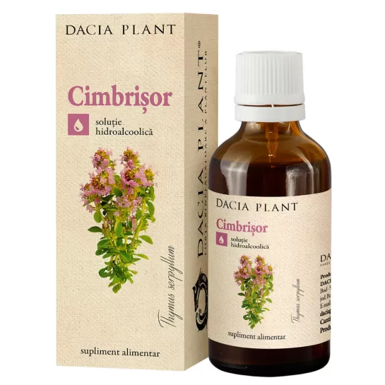 Tinctura cimbrisor, 50ml, Dacia Plant