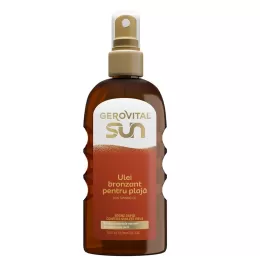 Ulei bronzant pentru plaja Sun, 150ml, Gerovital